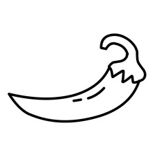 Fototapeta premium hand drawn vegetable doodles