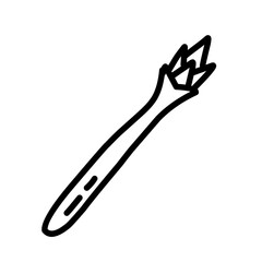 hand drawn vegetable doodles