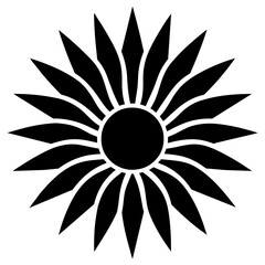 abstract flower illustration