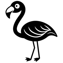 illustration of a flamingo