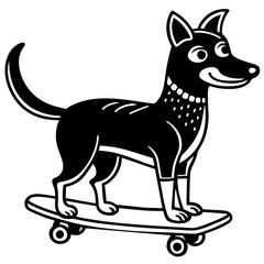 illustration of a dog