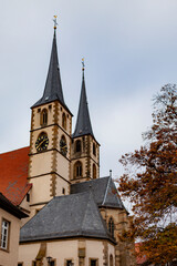 Obraz premium Evangelical church in Bad Wimpfen, Germany 