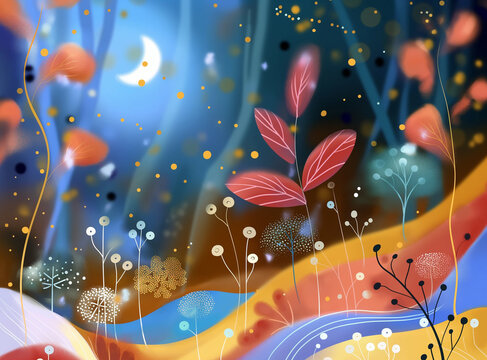 Moolight background