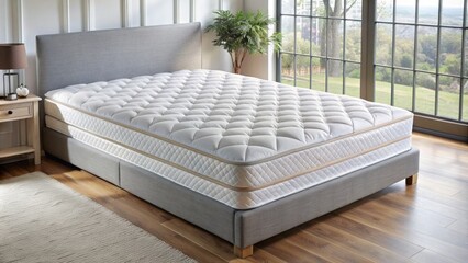 Soft, plush, and inviting, this premium memory foam mattress provides unparalleled support and pressure relief, ensuring a restful and rejuvenating sleep experience every night.