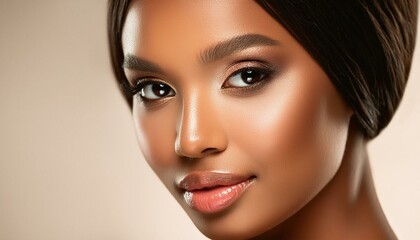 Fototapeta premium close up portrait of a woman