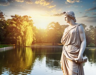 water, tree, lake, nature, landscape, river, sunset, sky, trees, reflection, forest, sun, blue, sunrise, spring, clouds, winter, dusk, summer, park, pond, evening, beautiful, green, sunlight