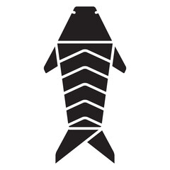 Fototapeta premium origami lkoi icon 