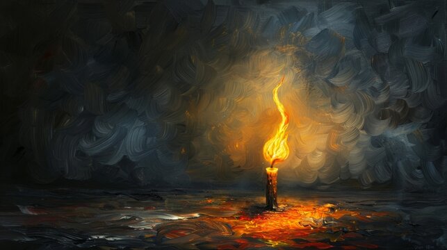 Silhouette of a man in a hat with smoke for mystery and thriller designs