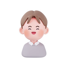 2030대 남녀 캐릭터 두상 3D아이콘