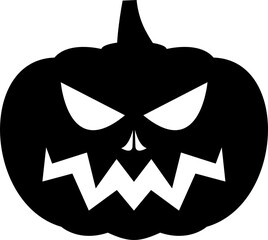 Halloween Pumkin Silhouette