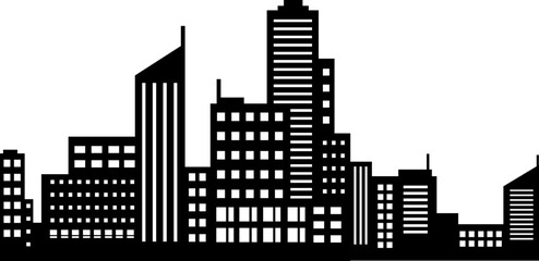 City Silhouette Illustration