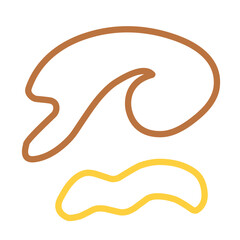 free form abstract shapes