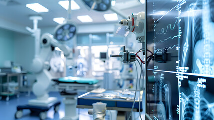 Robots and medical technology Helps doctors improve their ability to treat patients.