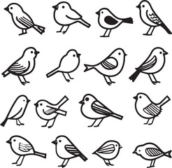 seamless pattern with birds