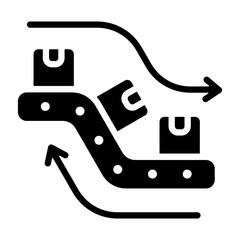 Conveyor Belt Icon