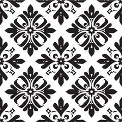 seamless pattern silhouette