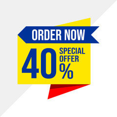 Exclusive 40% Off Vector Design for Limited-Time Promotions