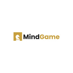 Chess Mind Game Modern Logo Design Vector 