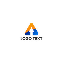 Fototapeta premium Arrow Logo Design Vector 