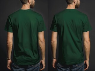 Double-Sided Green T-Shirt