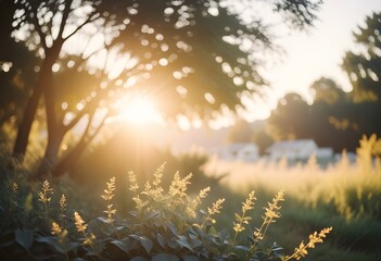 Obraz premium Lens Flare HD Background 