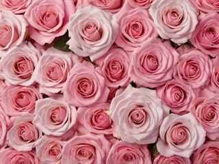 Naklejka premium Beautiful background of roses, for presentations.