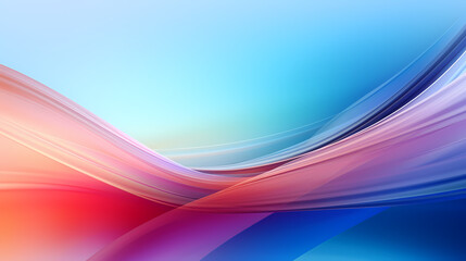Fototapeta premium Abstract colorful waves