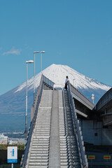 富士山 夢の大橋 Yume no Ohashi Bridge, in Shizuoka, Japan