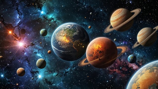 Cosmic Dance of Planets and Stars