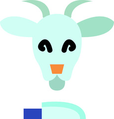 qurban camel icon, eid adha