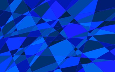 abstract image of an blue mosaic wallpaper background