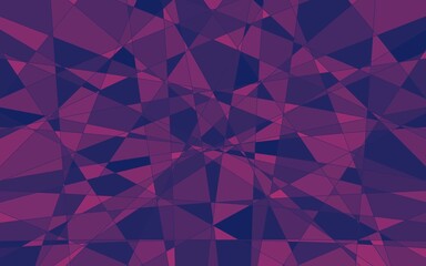 abstract image of an mystic color pink and dark blue mosaic wallpaper background