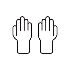 Pray icon design with white background stock illustration