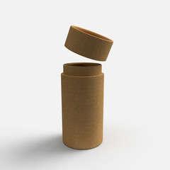 White carton packages, box and bottles