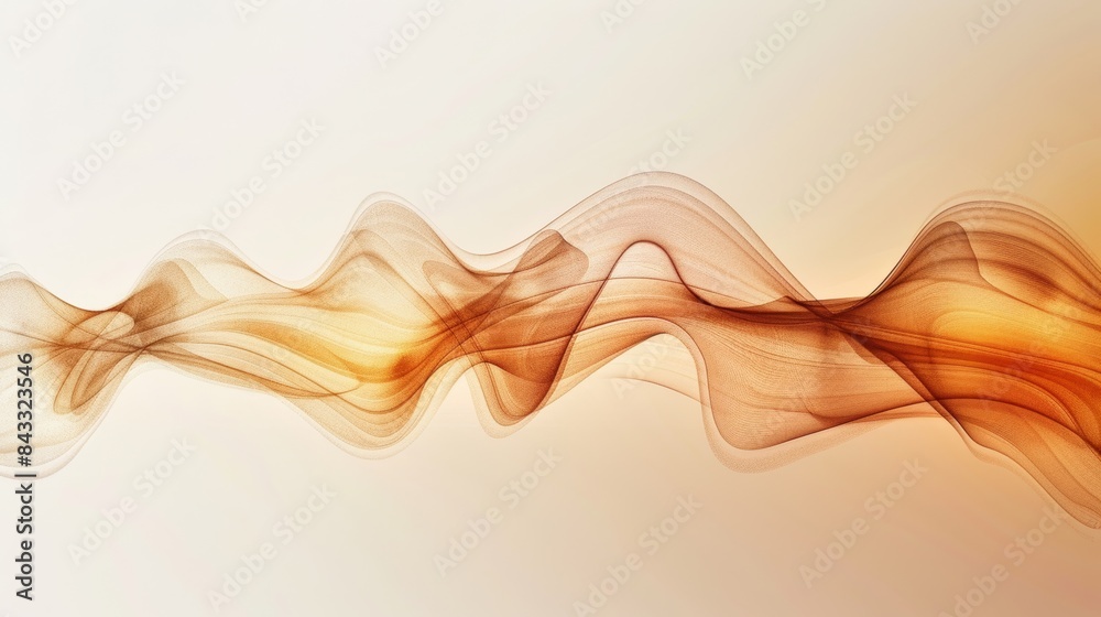Poster a sound wave used to communicate with another person, such as through a telephone or a radio.
