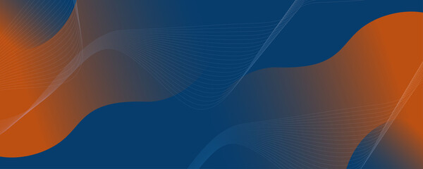 Colorful background. Modern background with line ornament. Banner template.