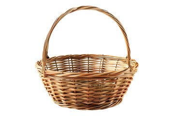 Basket date isolated on transparent background