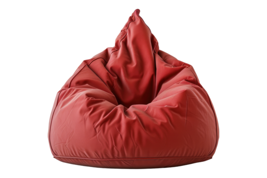 Bean bag isolated on transparent background