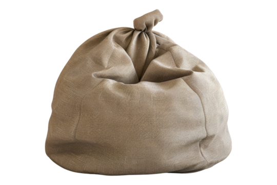 Bean bag isolated on transparent background