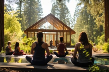 Tranquil group yoga and meditation retreats in idyllic natural locations