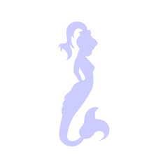  Colorful Mermaid Shilouette Illustration