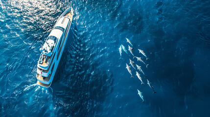 Deluxe Yacht with Luxurious Amenities