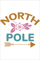 North Pole T-shirt, Vector File