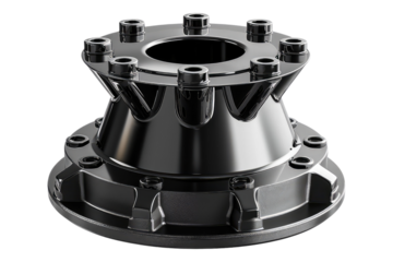 Distributor cap isolated on transparent background