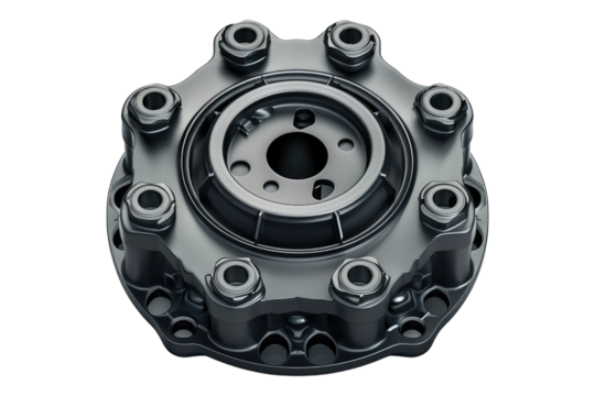 Distributor cap isolated on transparent background