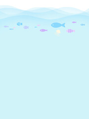 魚の背景　B