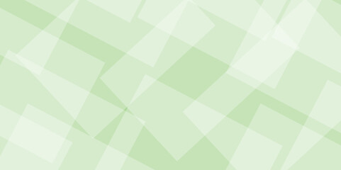 Abstract triangle green color background, vector illustration. Light green check fabric texture. Bright abstract mosaic blue and green background with gloss.  geometric background for banners, posters