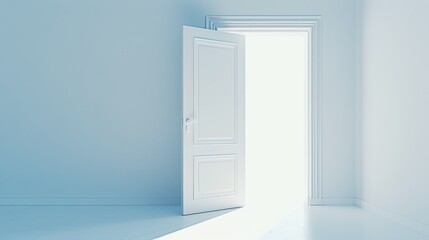 The door to a bright future is open.