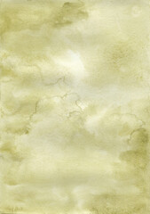 abstract watercolor texture olive background