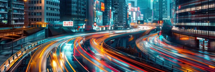 Energetic Lines And Waves In A Futuristic Cityscape, In Vibrant Neons, Suggesting Innovation And Excitement , HD Wallpapers, Background Image